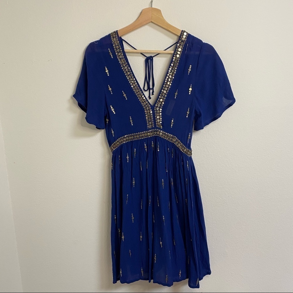 NWT Altar'd State sequined boho dress - Picture 4 of 10